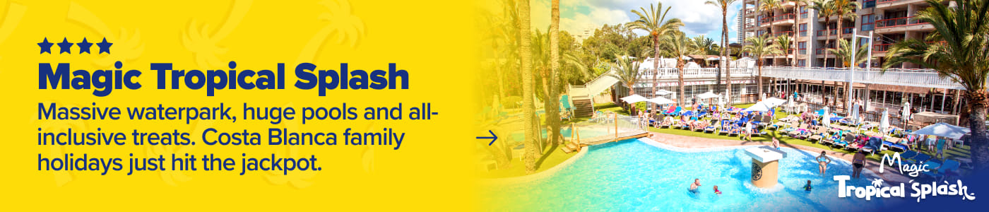 Magic Tropical Splash Featured Banner