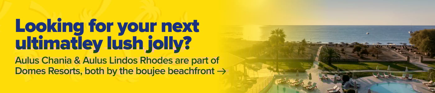 Domes Aulus Chania and Aulus Lindos Rhodes Featured Banner
