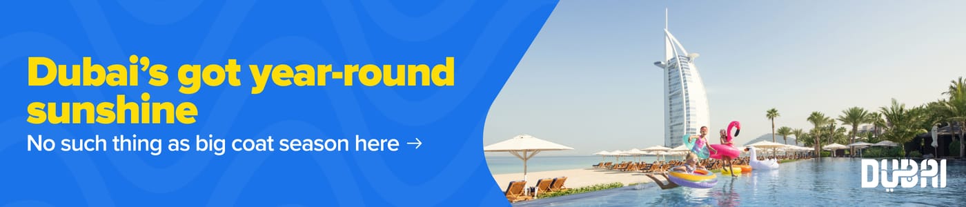 Dubai Banner for partnerships