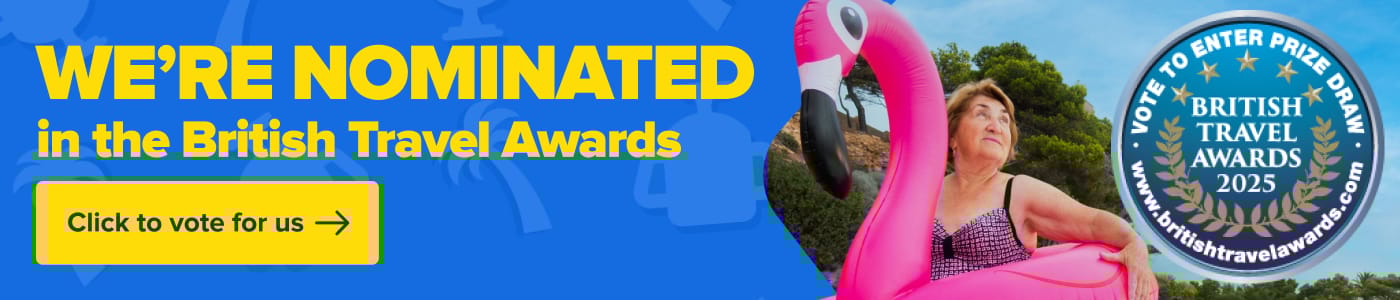On the Beach are nominated at the British Travel Awards 2025!