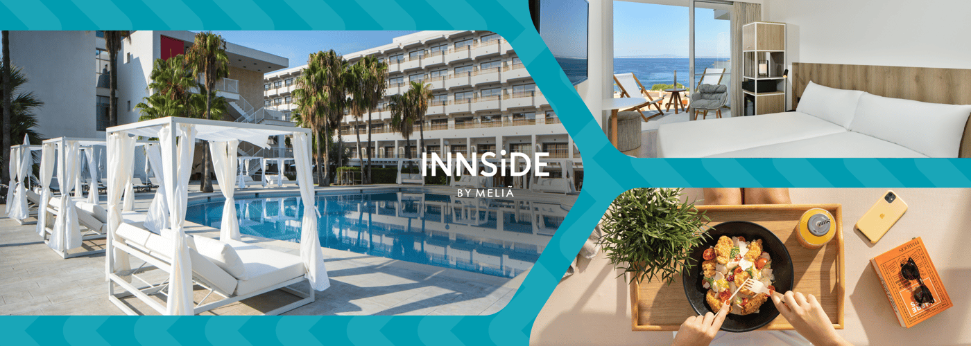 Innside by Melia hotels. Bali beds, neutral guest rooms and nutritious food by the pool.