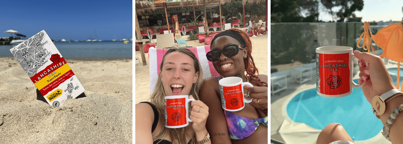On the Beach x Lancashire Tea