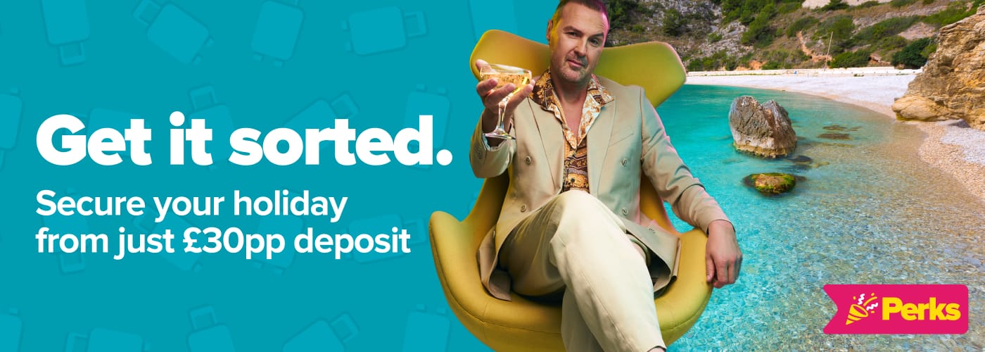 Low deposit holidays