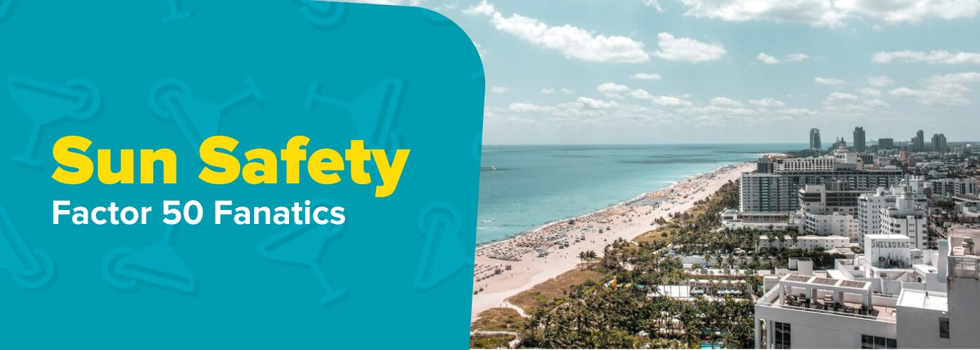 Sun Safety Landing Page Banner