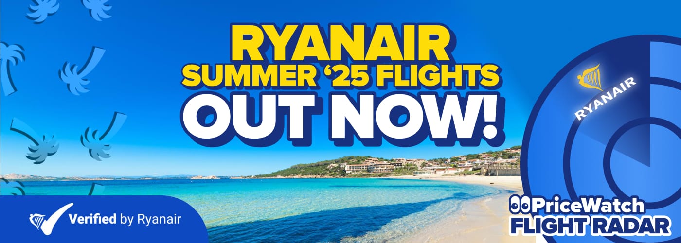 Ryanair 2025 flights