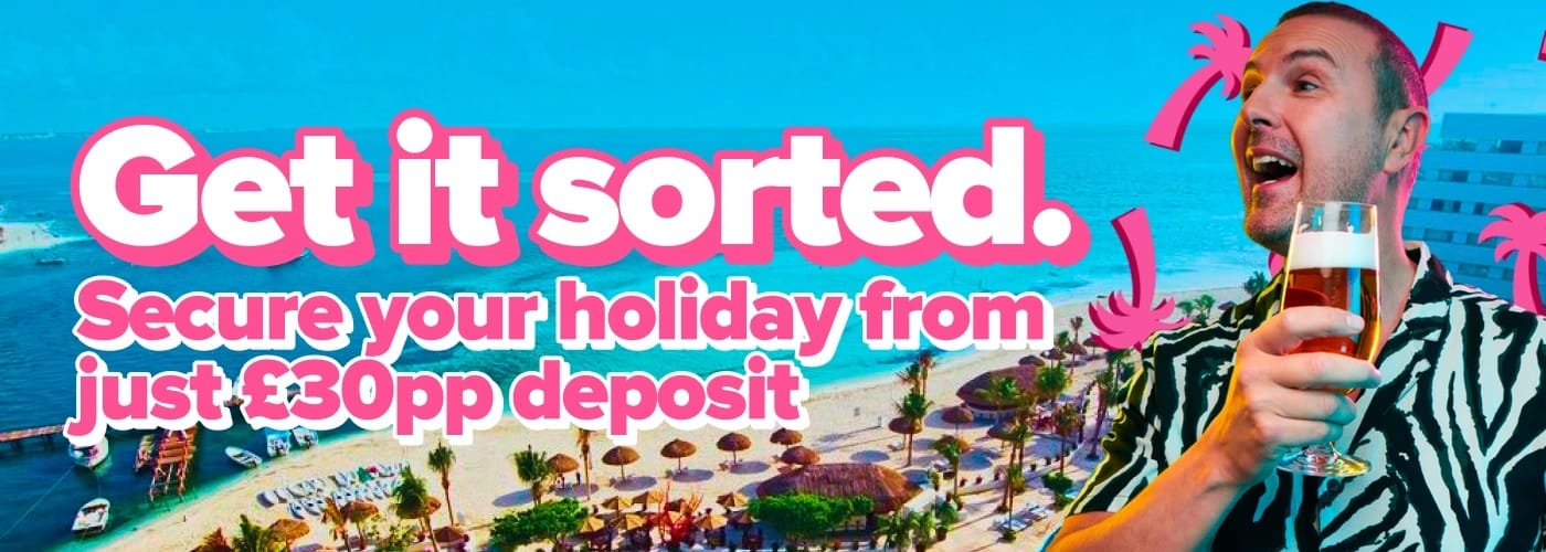 Low Deposit Holidays 2024 ATOL Protected On the Beach