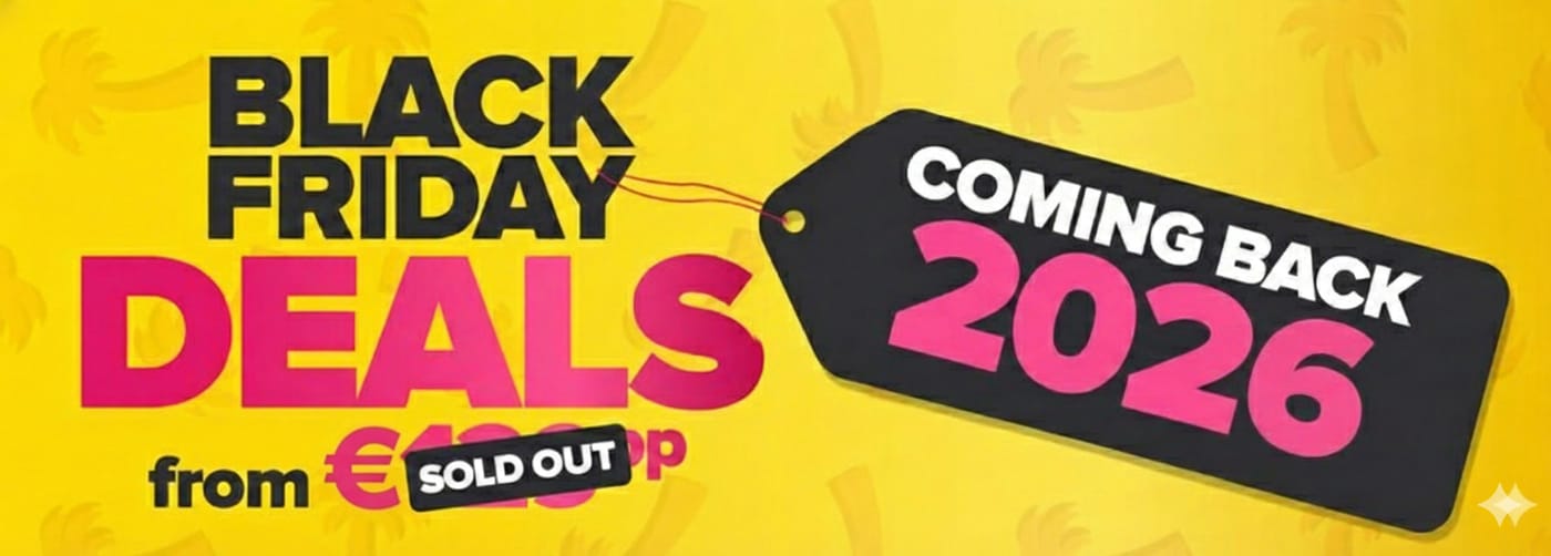 Black Friday Sold Out Banner IE