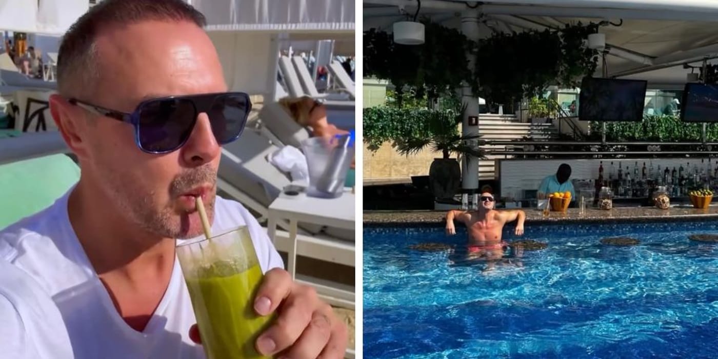 Paddy McGuiness stays at Marriott Resort Palm Jumeirah in Dubai