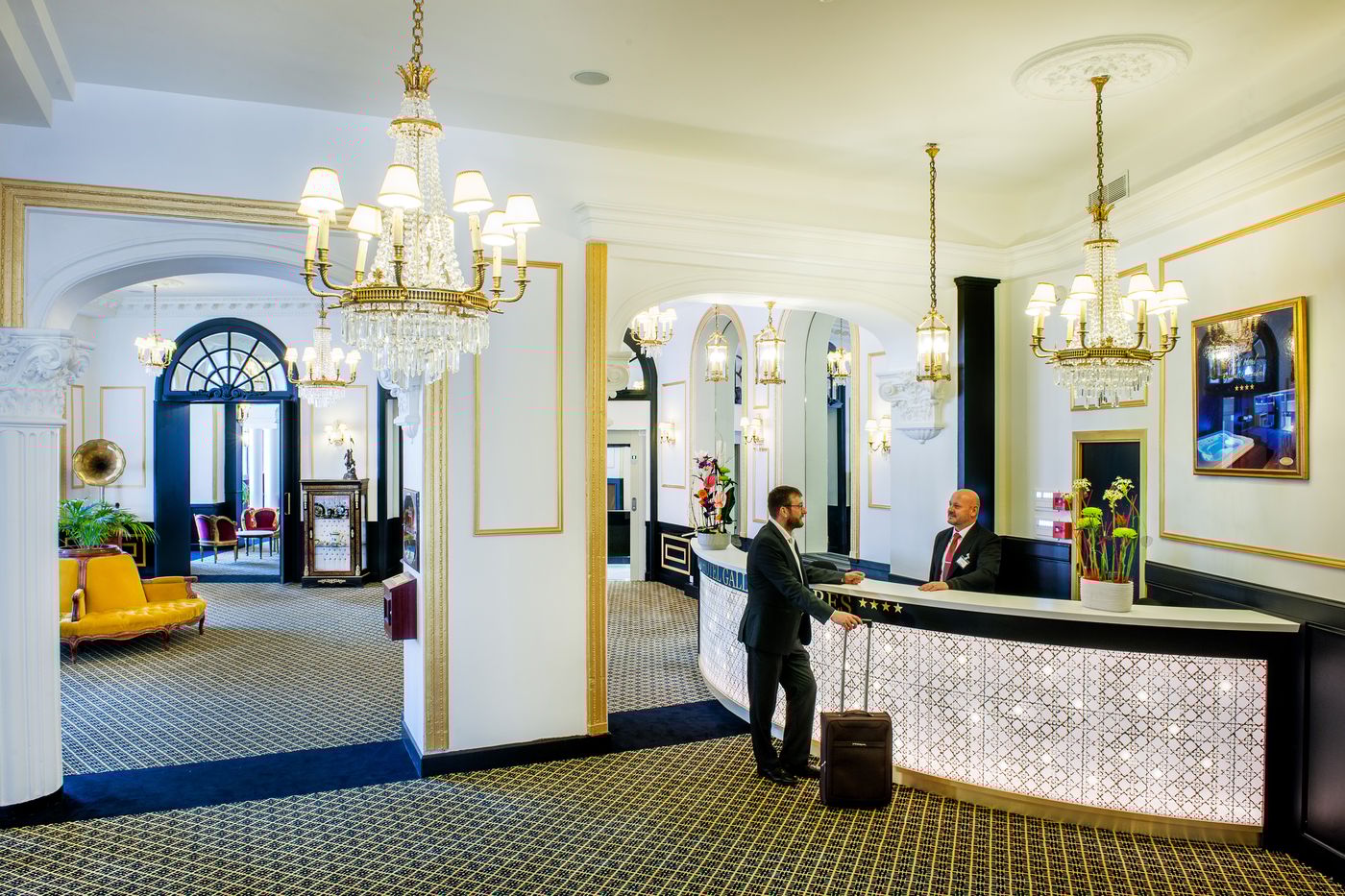 Grand Hôtel Gallia & Londres-France-LOURDES-Lobby-7