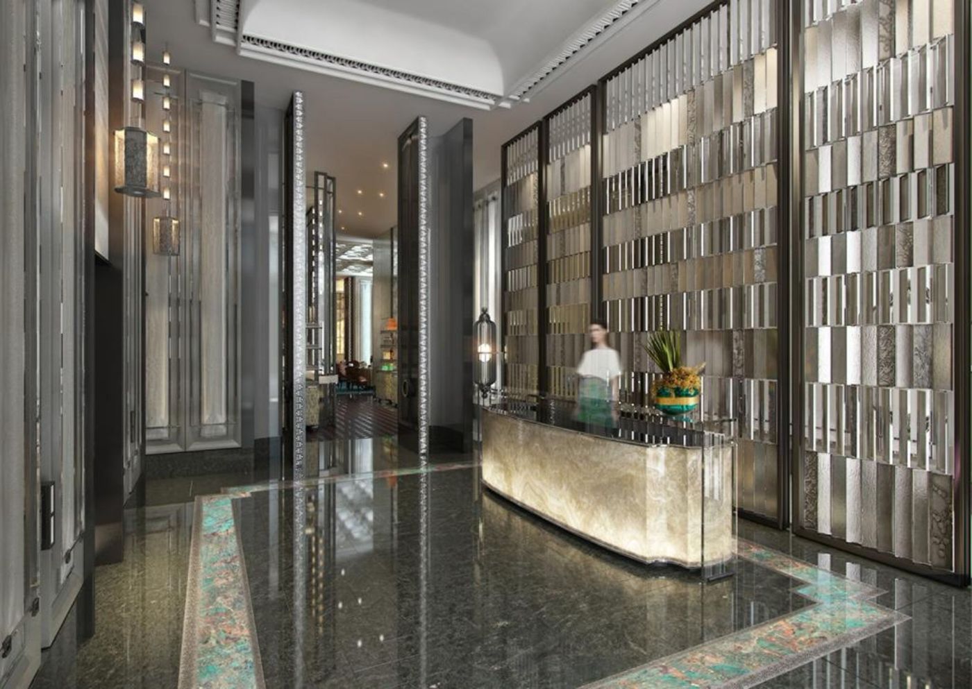 Four Seasons Hotel Kuala Lumpur-Malaysia-Kuala Lumpur-Lobby-7