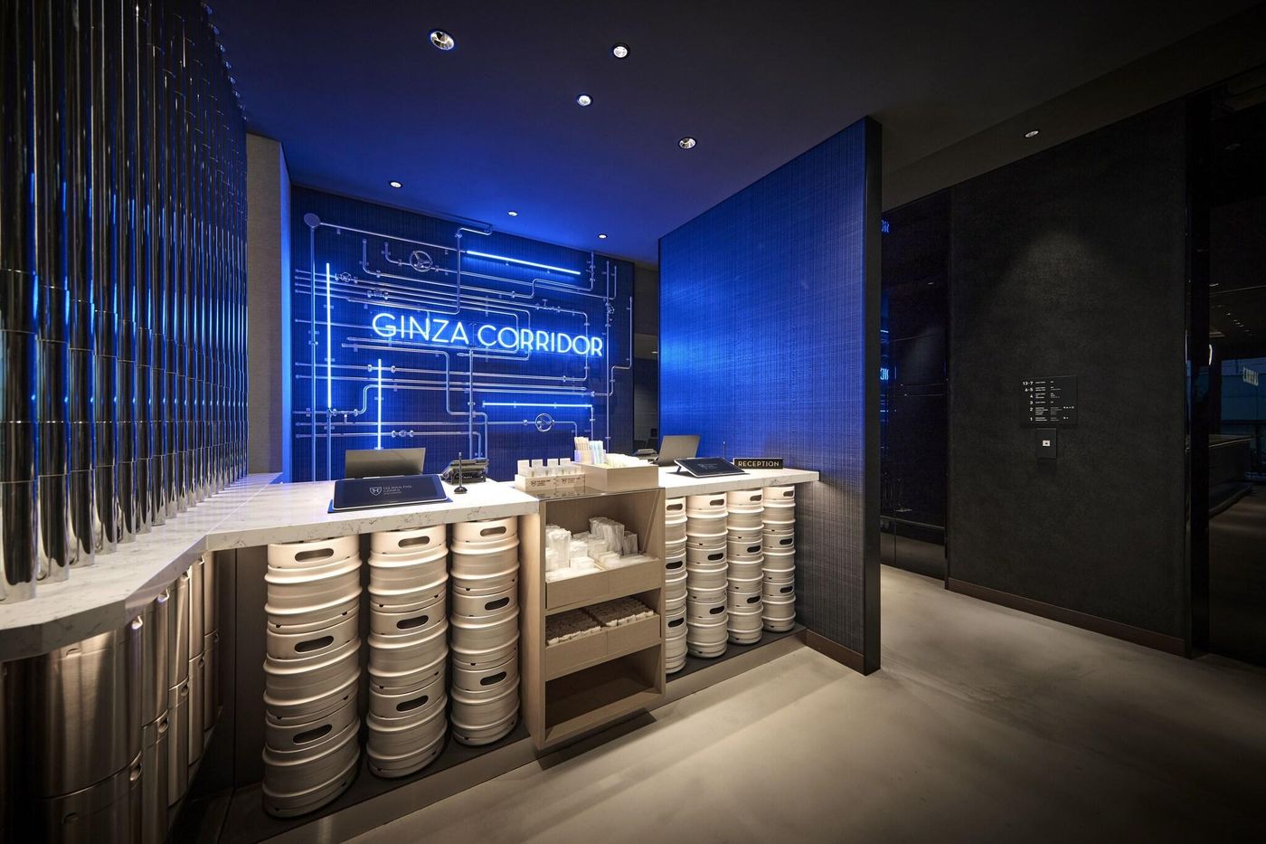 The Royal Park Canvas Ginza Corridor-Japan-Tokyo-Lobby-10