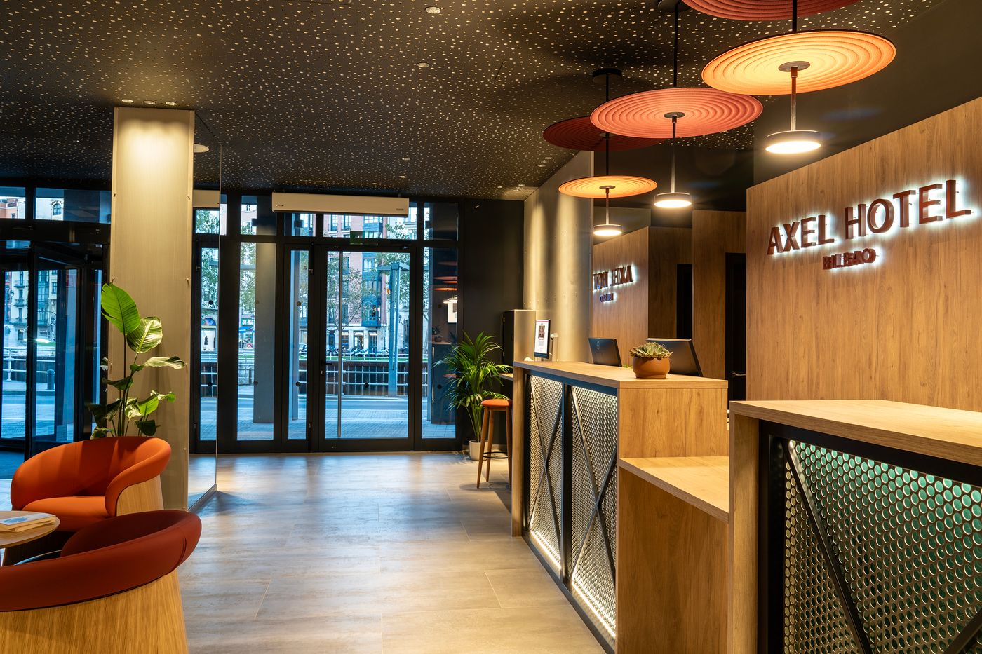 Axel Hotel Bilbao Adults Only-Spain-Bilbao-Lobby-4