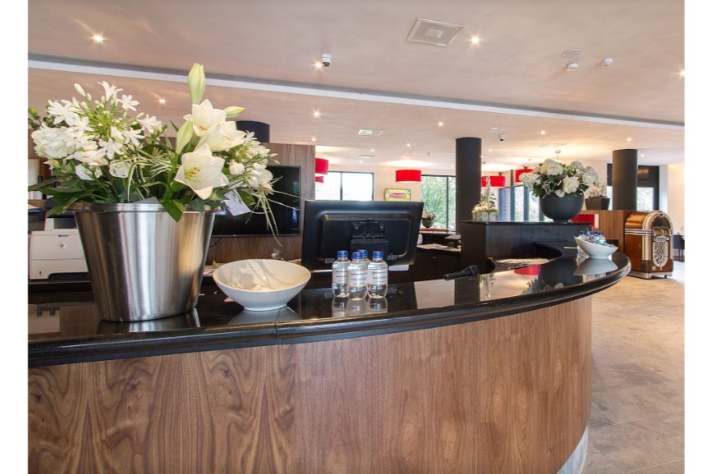 Bastion Hotel Eindhoven Waalre-Netherlands-LA WAALRE-Lobby-5