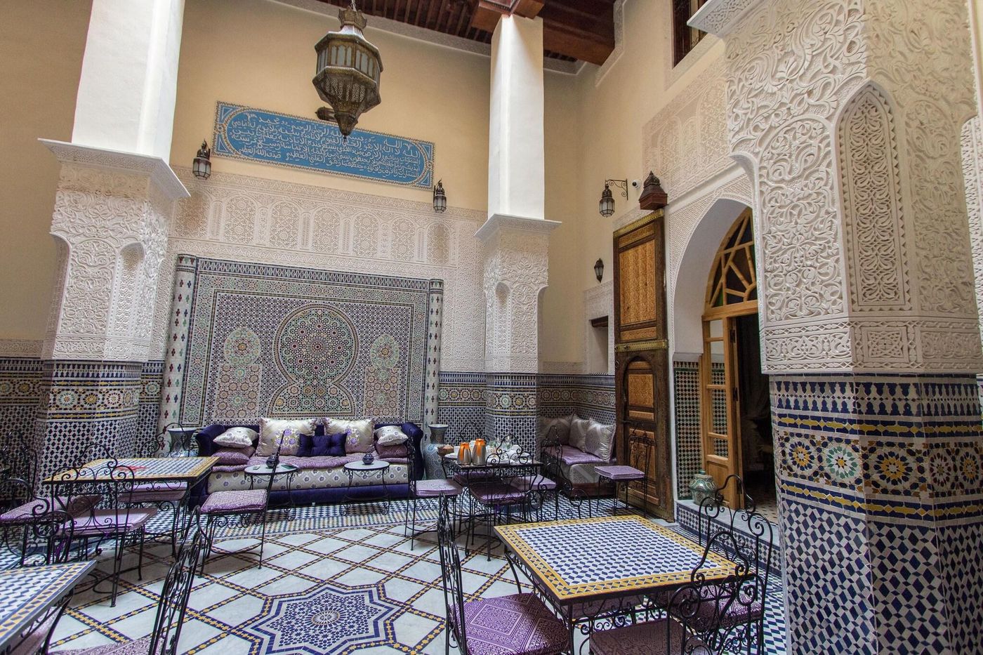 Riad Taryana-Morocco-Fes-Lobby-6