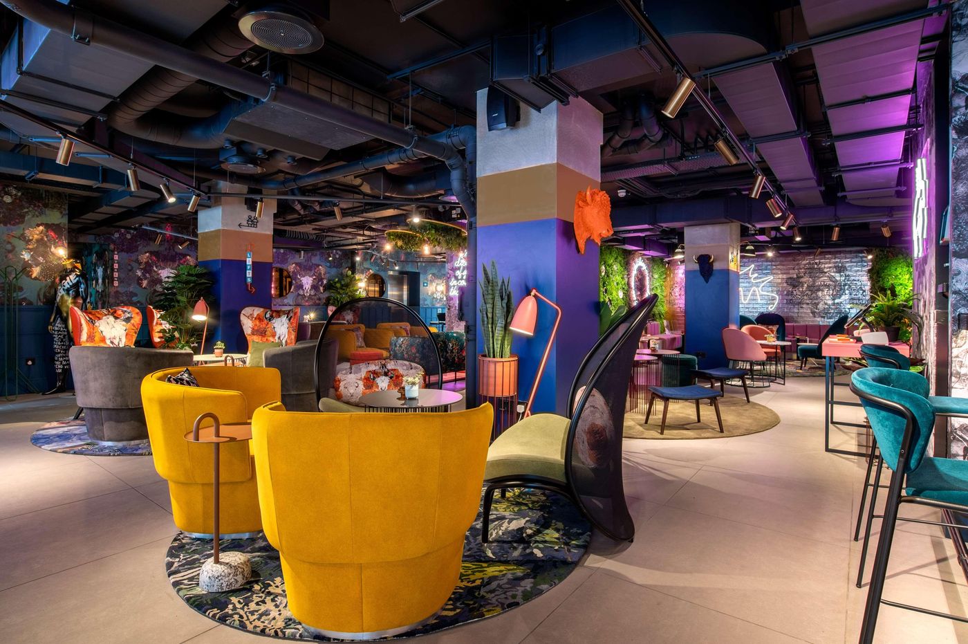 Yotel Manchester Deansgate-United Kingdom-Manchester-Lobby-4
