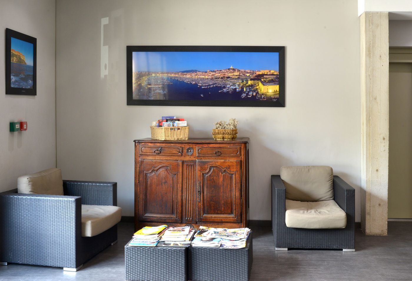 Hotel Terminus Saint Charles-France-MARSEILLE-Lobby-6