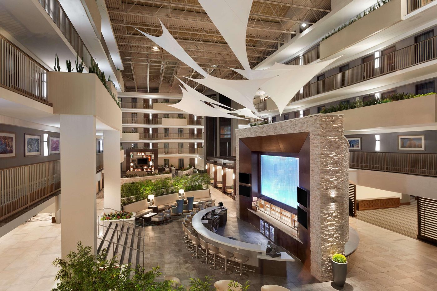 Embassy Suites by Hilton Atlanta Airport-United States-ATLANTA-Lobby-5