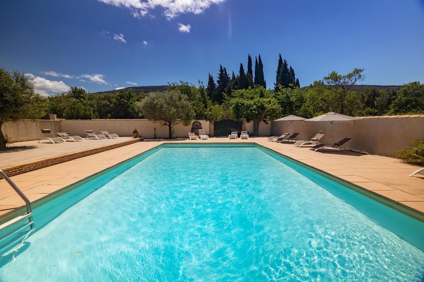 Hotellerie du Chateau de Floure-France-FLOURE-Pool-6