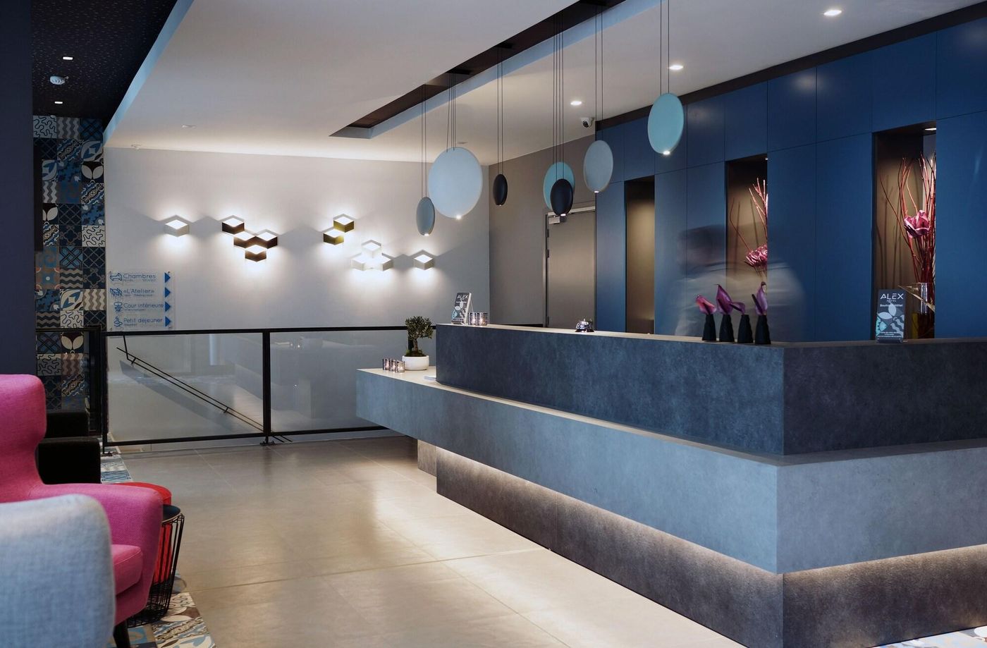 Alex Hotel & Spa-France-MARSEILLE-Lobby-6
