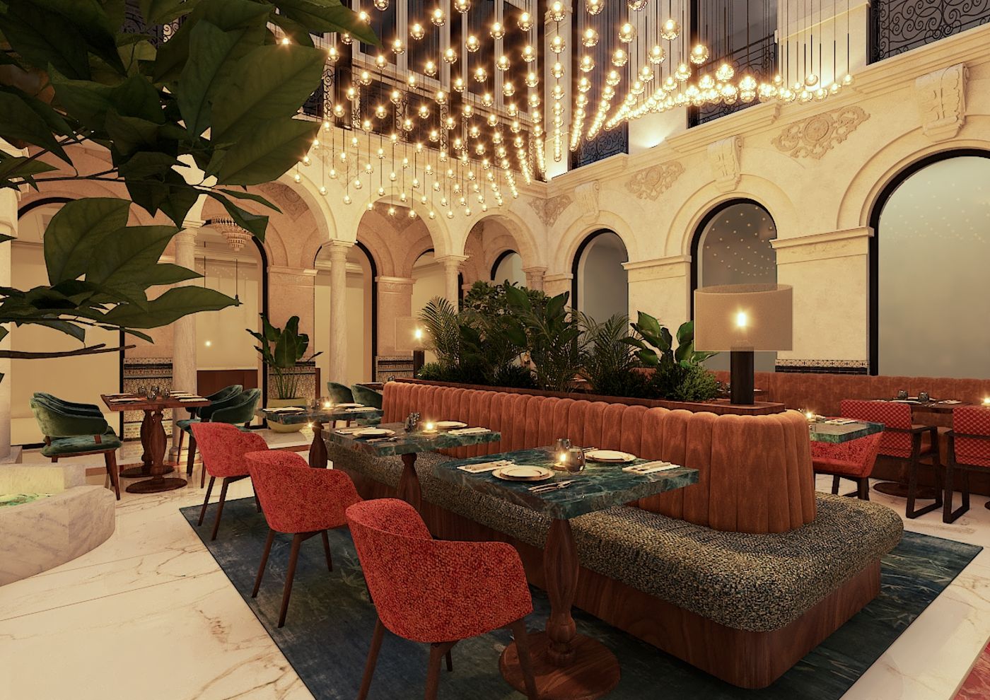 Palacio Gran Vía, a Royal Hideaway Hotel-Spain-Granada-Lobby-2