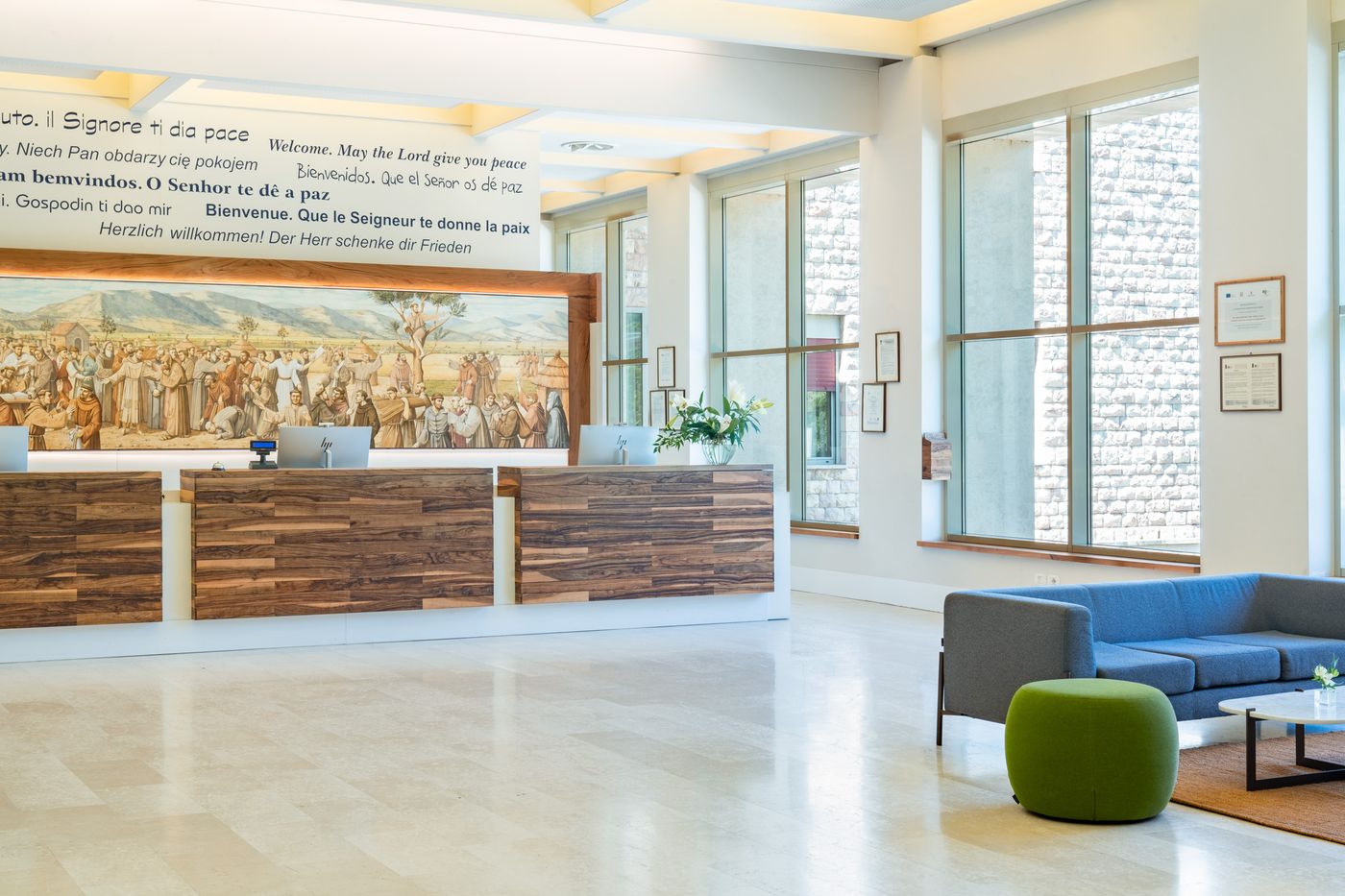 Domus Pacis Assisi-Italy-SANTA MARIA DEGLI ANGELI-Lobby-6