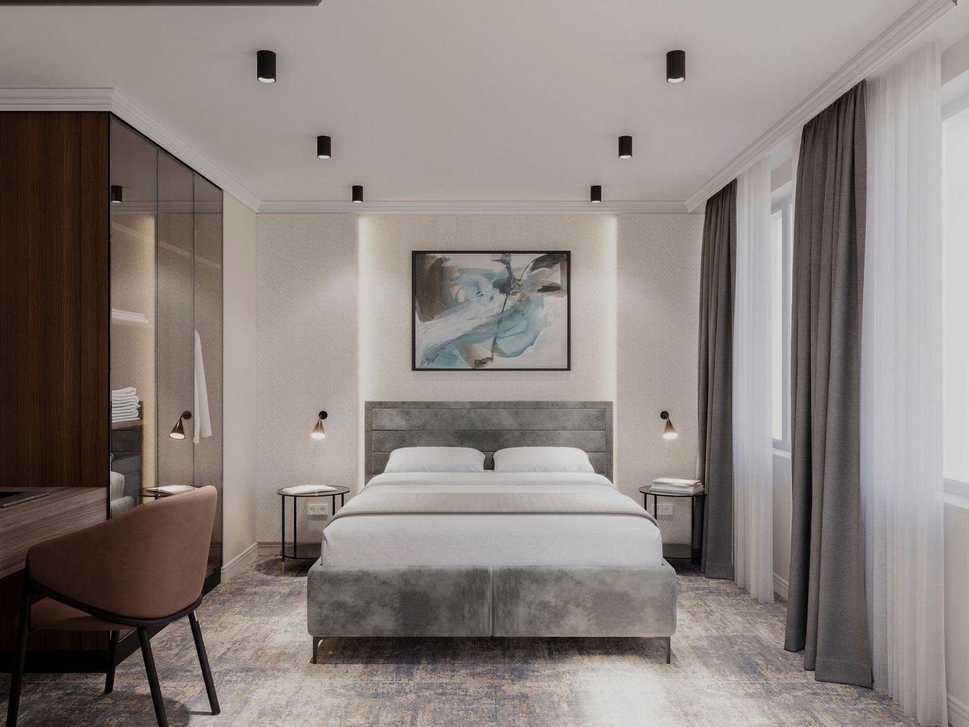 Black Gallo Residences-Serbia-Beograd-Room-7