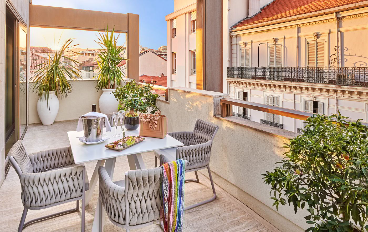 Hôtel Barrière Le Gray d'Albion Cannes - France - CANNES - Terrace - 1