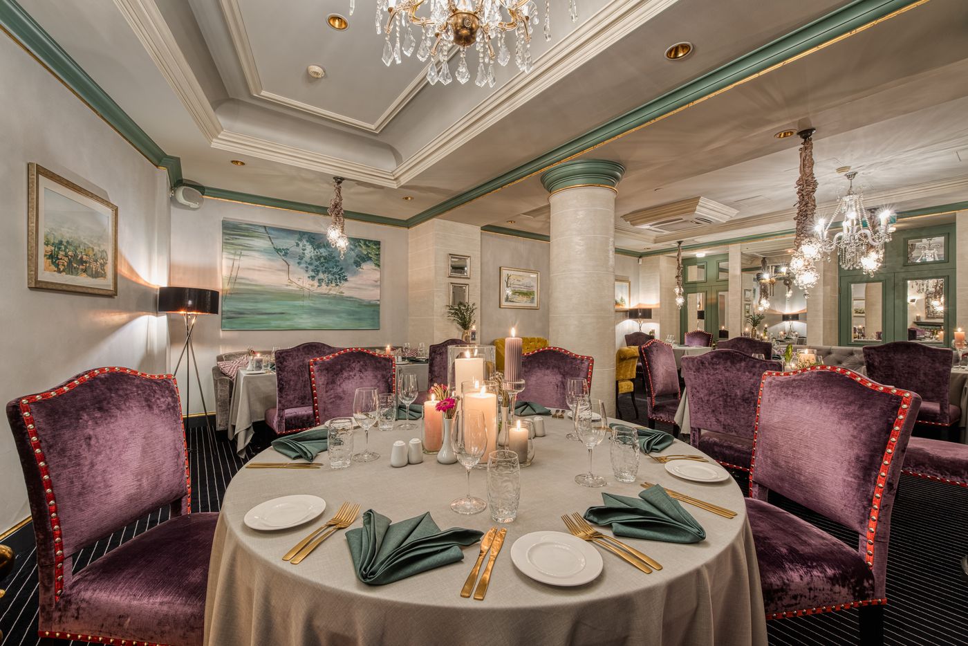 Grand Palace Hotel - Latvia - Riga - Restaurant - 7