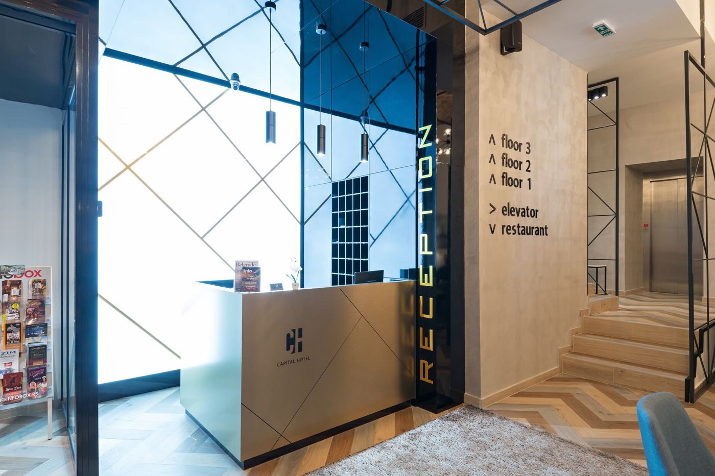 Capital Hotel Garni-Serbia-Belgrade-Lobby-9