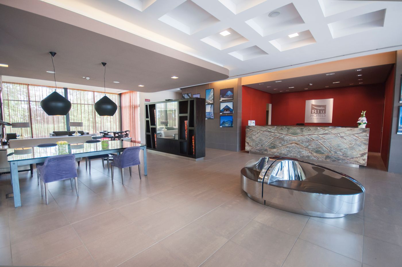 Blu Hotel Brixia-Italy-CASTENEDOLO-Lobby-8