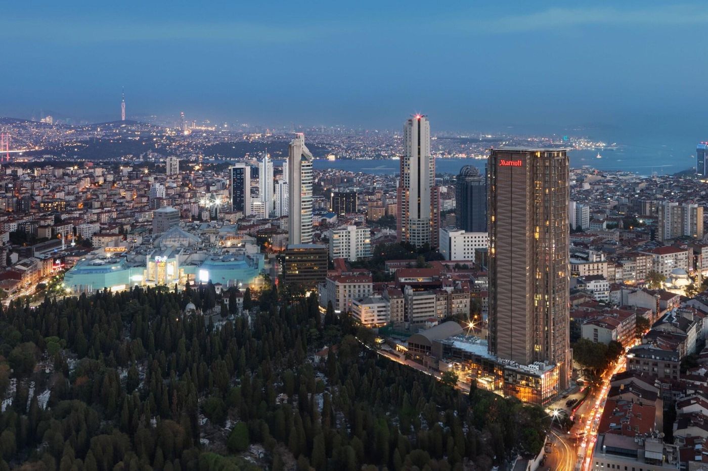 Istanbul Marriott Hotel Sisli-Turkey-Istanbul-General view-6
