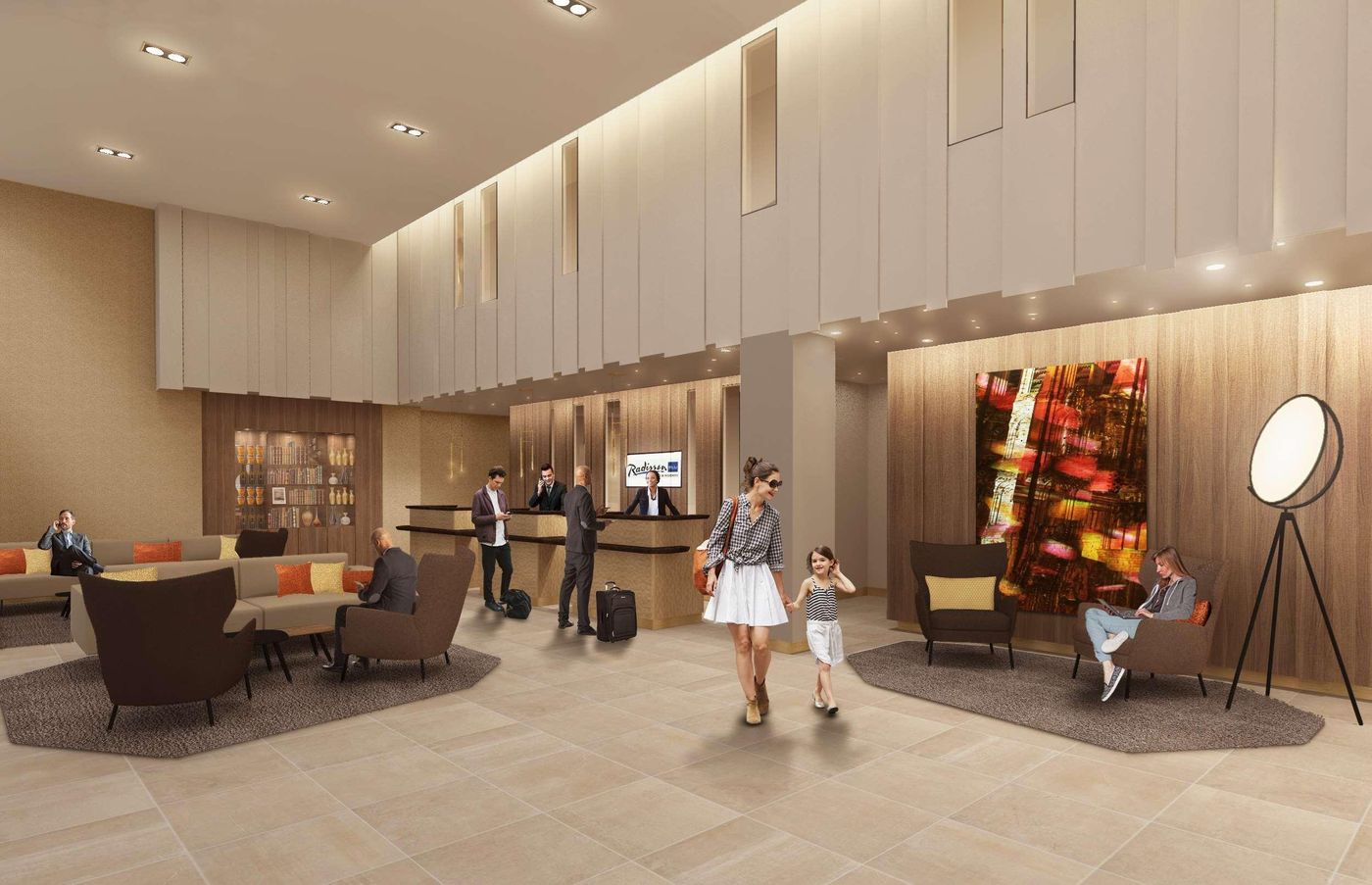 Radisson Blu Hotel Rouen Centre-France-ROUEN-Lobby-10