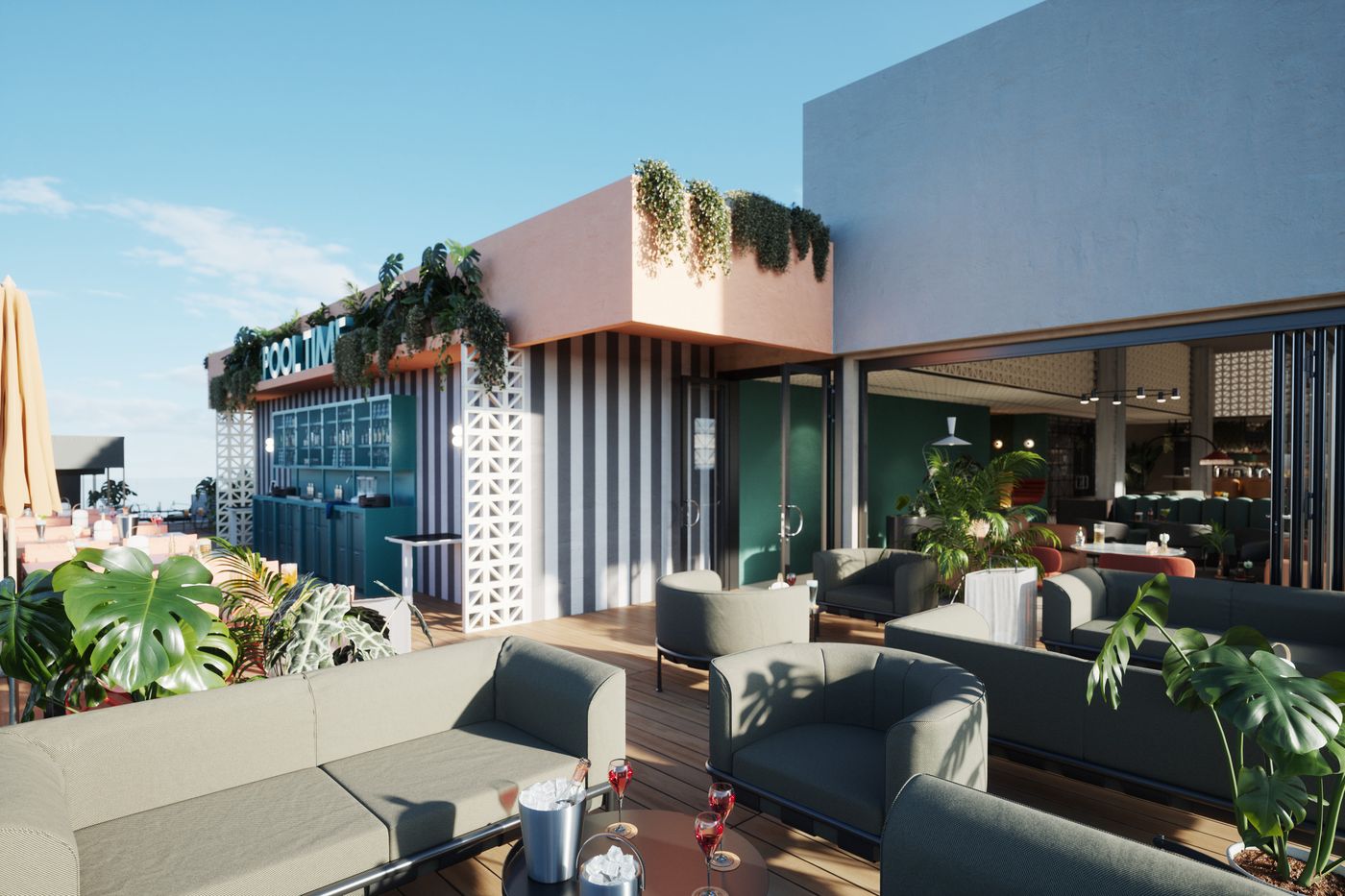 The Social Hub Barcelona Poblenou-Spain-Barcelona-Terrace-9