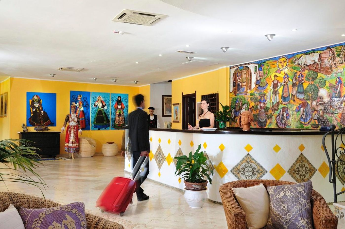 Eco Hotel Orlando Sardegna-Italy-VILLAGRANDE STRISAILI (OG)-Lobby-9