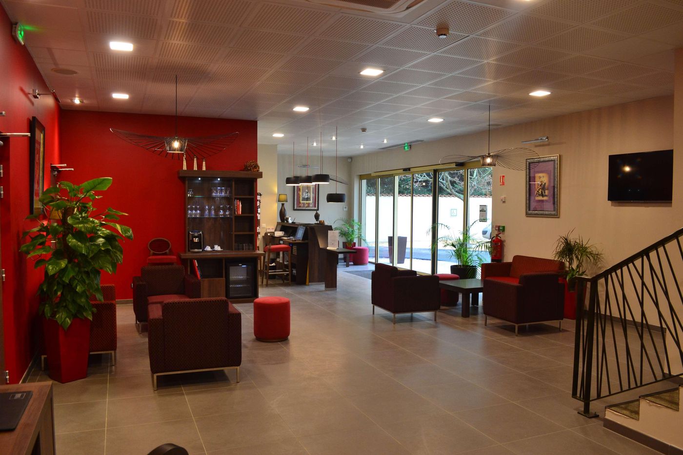 Best Western Hotel des Barolles - Lyon Sud - France - Brignais - Lobby - 6