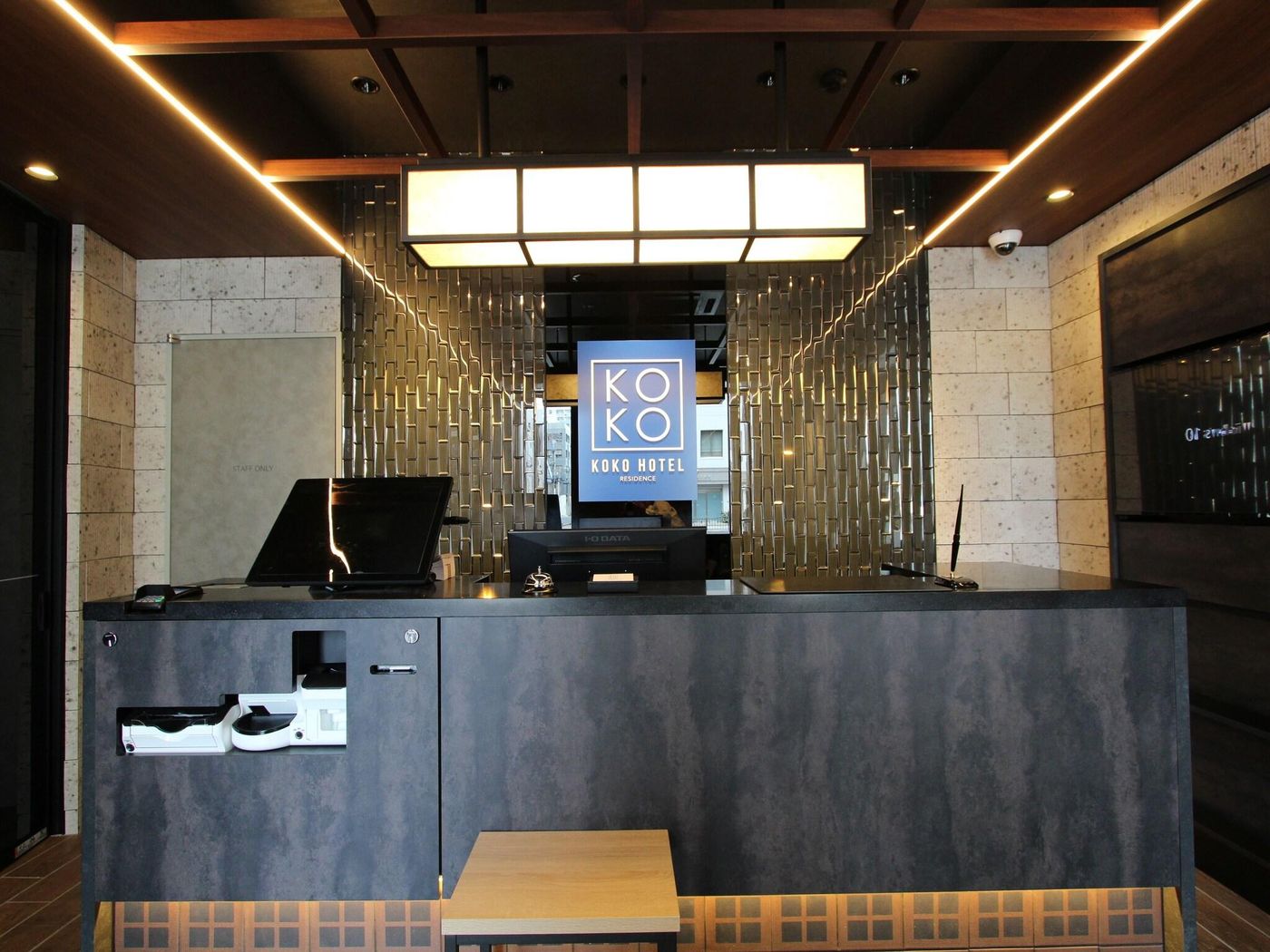 Koko Hotel Residence Asakusa Tawaramachi-Japan-Tokyo-Lobby-10