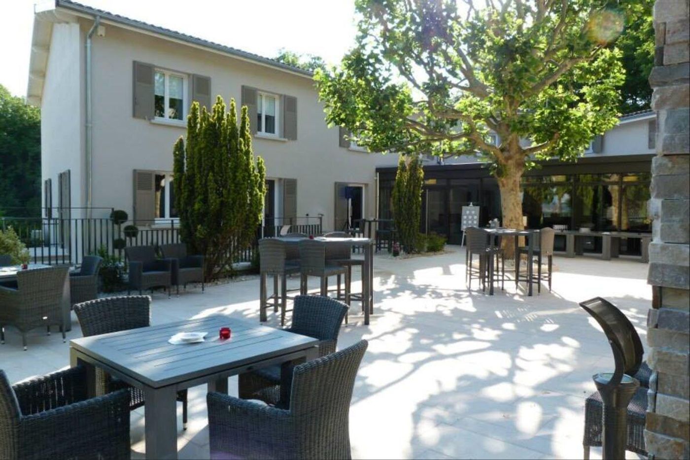 Domaine de Clairefontaine - France - Chonas-l'Amballan - Terrace - 2