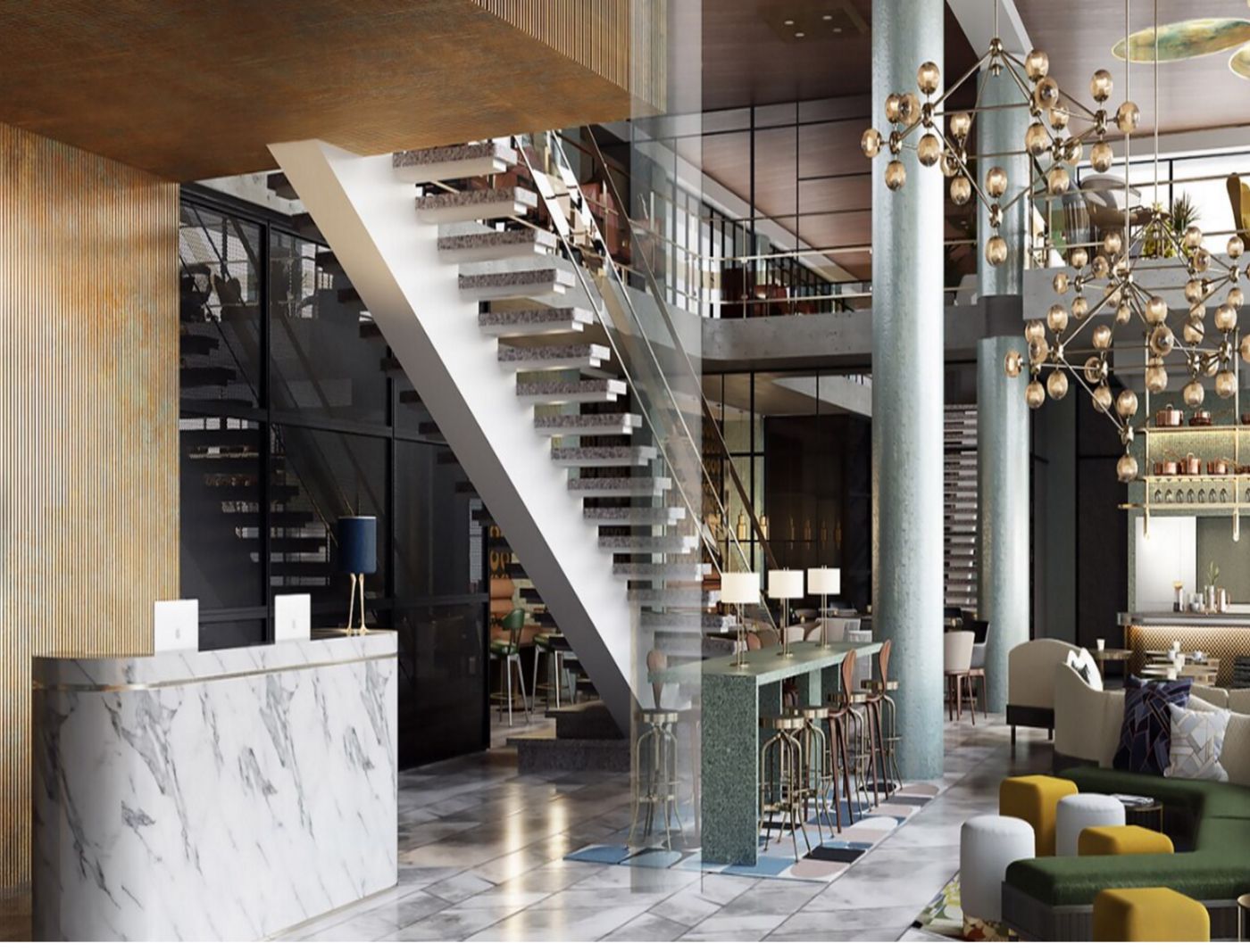 Fletcher Boutique Hotel Slaak-Rotterdam-Netherlands-Rotterdam-Lobby-5