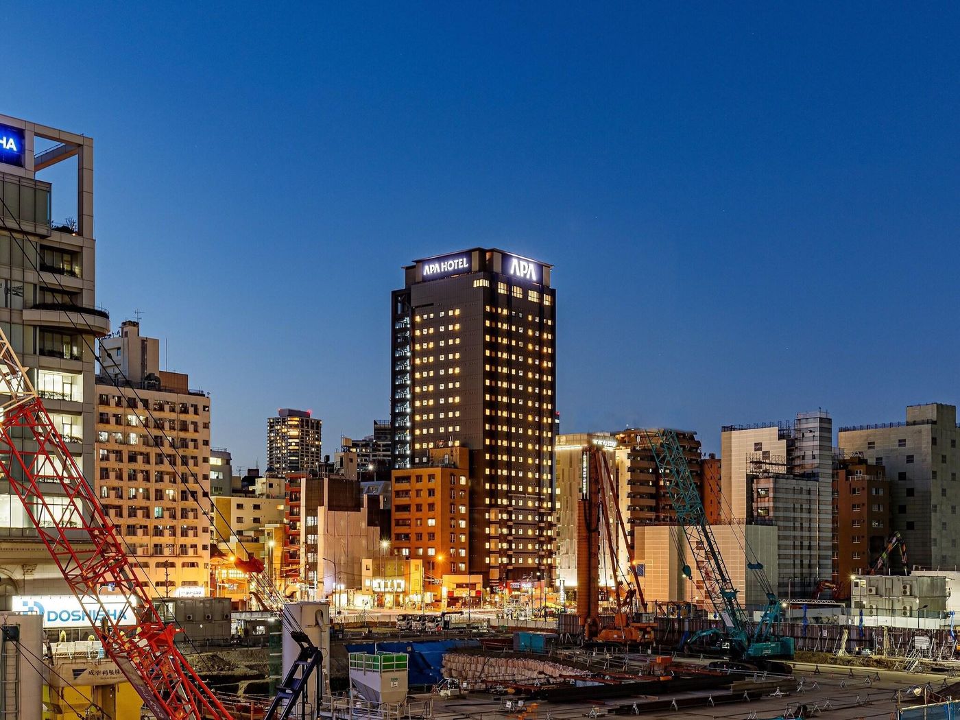 Apa Hotel Shinagawa Sengakuji Ekimae-Japan-TOKYO-General view-8