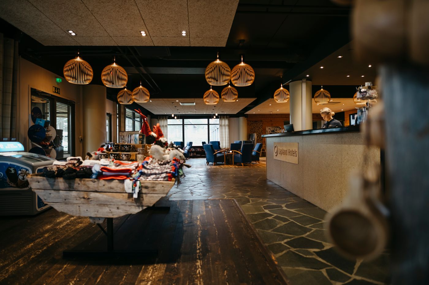 Lapland Hotels Yllaeskaltio-Finland-ÄKÄSLOMPOLO-Lobby-8