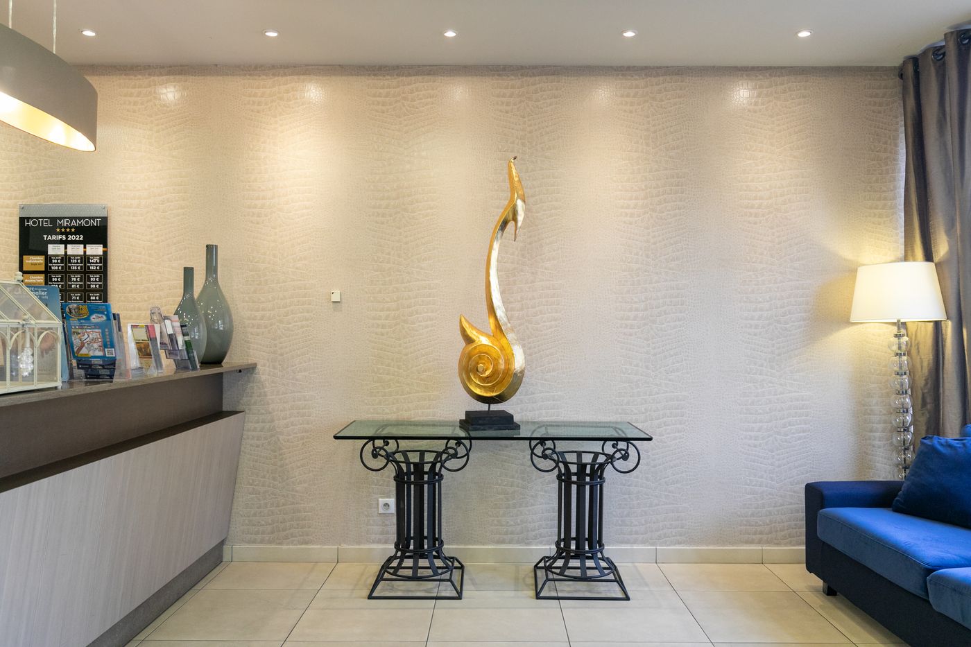 Hotel Miramont-France-LOURDES-Lobby-2