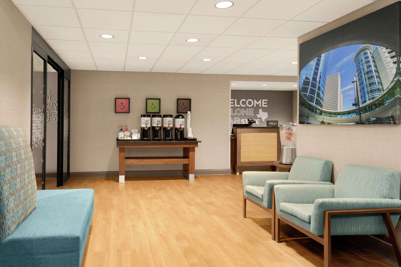Hampton Inn Houston Hobby Airport-United States-Houston-Lobby-10