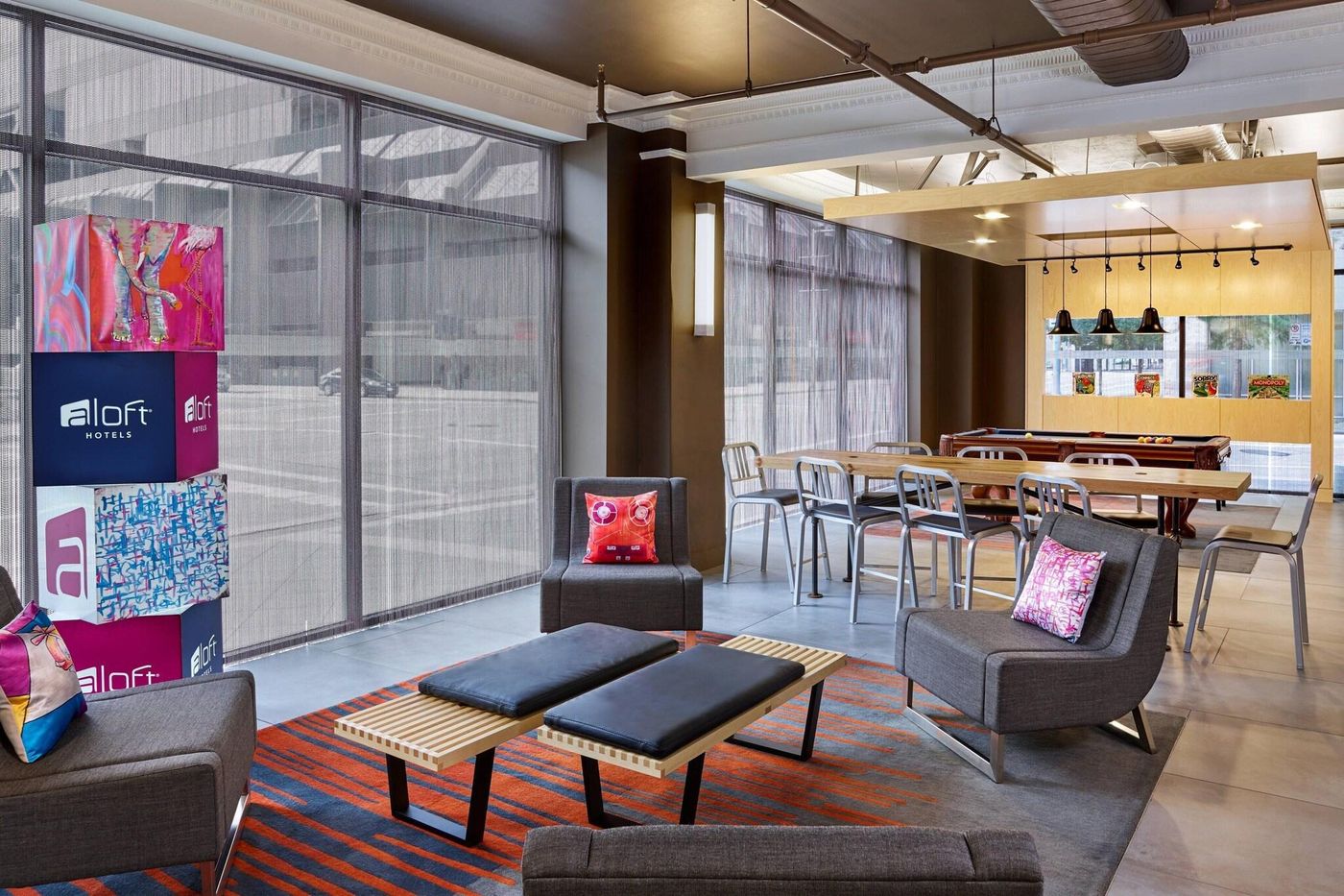 Aloft Houston Downtown-United States-Houston-Lobby-8