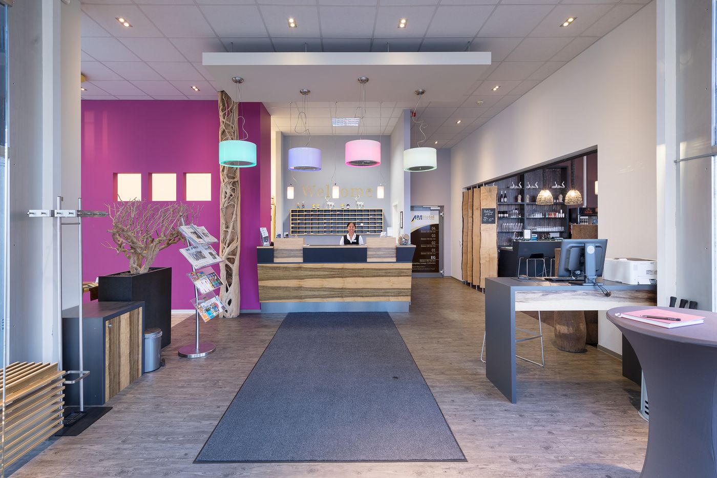 AMH Airport Messe Hotel Stuttgart-Germany-Filderstadt-Sielmingen-Lobby-3