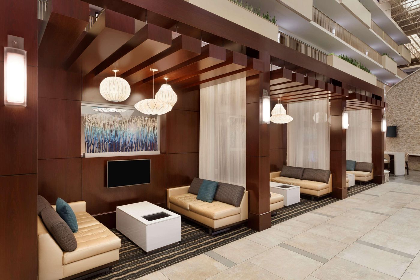 Embassy Suites by Hilton Atlanta Airport-United States-ATLANTA-Lobby-6