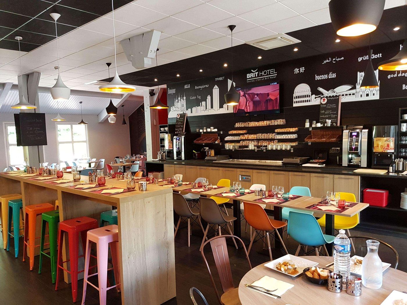 Brit Hotel Lyon Dardilly - France - DARDILLY - Restaurant - 1