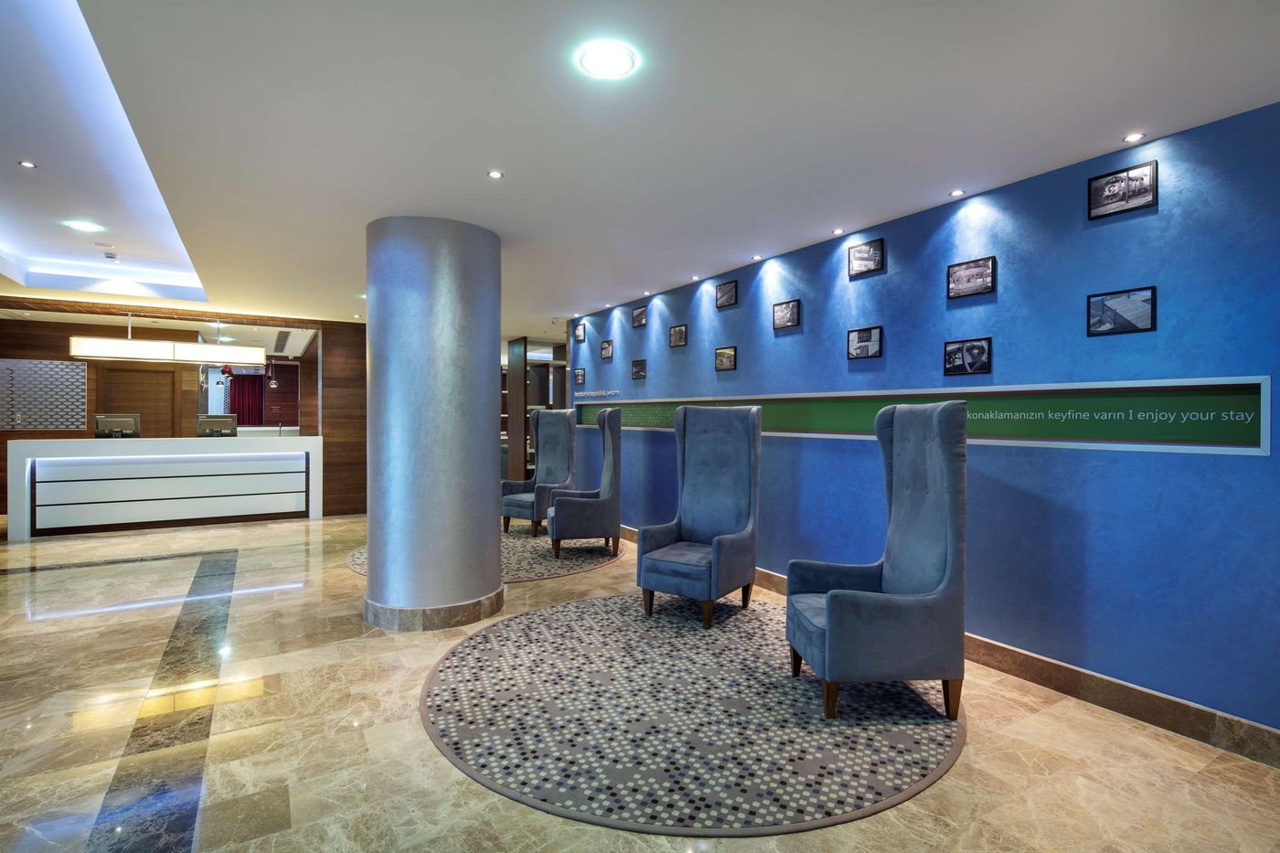 Hampton by Hilton Istanbul Kayasehir-Turkey-Basaksehir-Lobby-2
