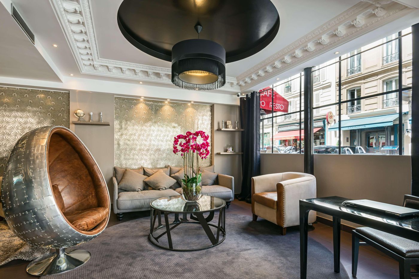 Hotel Elysees Bassano-France-PARIS-Lobby-6