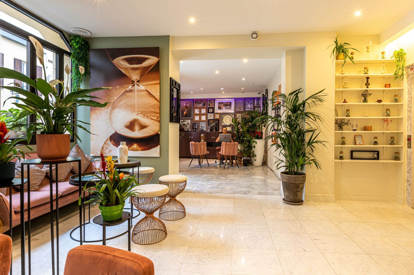 Hotel Ariane Montparnasse by Patrick Hayat-France-PARIS-Lobby-9