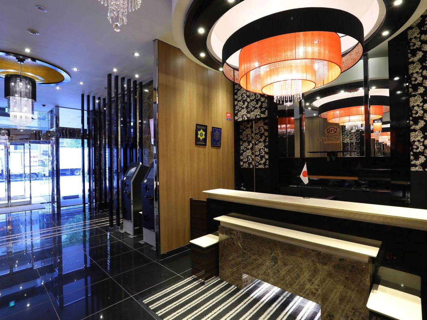 Apa Hotel Ueno Ekikita-Japan-TOKYO-Lobby-2
